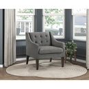  Manufacturer Color_Dark grey -- Knox 1004DGY-1 Accent Chair IMAGE 9