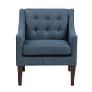  Manufacturer Color_Blue -- Knox 1004BUE-1 Accent Chair IMAGE 1
