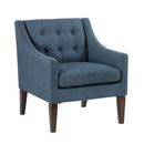  Manufacturer Color_Blue -- Knox 1004BUE-1 Accent Chair IMAGE 2