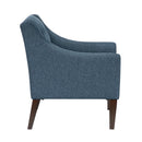  Manufacturer Color_Blue -- Knox 1004BUE-1 Accent Chair IMAGE 3