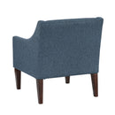  Manufacturer Color_Blue -- Knox 1004BUE-1 Accent Chair IMAGE 4