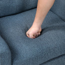  Manufacturer Color_Blue -- Knox 1004BUE-1 Accent Chair IMAGE 8