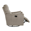  Manufacturer Color_Taupe -- Traverse 8555GB-1SW Swivel Glider Reclining Chair IMAGE 10
