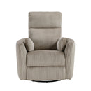  Manufacturer Color_Taupe -- Traverse 8555GB-1SW Swivel Glider Reclining Chair IMAGE 1