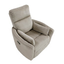  Manufacturer Color_Taupe -- Traverse 8555GB-1SW Swivel Glider Reclining Chair IMAGE 3