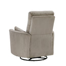  Manufacturer Color_Taupe -- Traverse 8555GB-1SW Swivel Glider Reclining Chair IMAGE 5