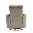  Manufacturer Color_Taupe -- Traverse 8555GB-1SW Swivel Glider Reclining Chair IMAGE 6