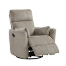  Manufacturer Color_Taupe -- Traverse 8555GB-1SW Swivel Glider Reclining Chair IMAGE 7