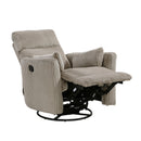  Manufacturer Color_Taupe -- Traverse 8555GB-1SW Swivel Glider Reclining Chair IMAGE 9