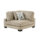  Manufacturer Color_Brown -- Homelegance Tinley Fabric 5 pc Sectional IMAGE 3