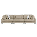 Manufacturer Color_Brown -- Homelegance Tinley Stationary Fabric Sofa IMAGE 1