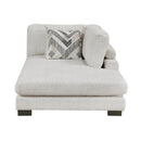  Manufacturer Color_Beige -- Tinley 9555BEG*5CR2ACVCOT 5 pc Modular Sectional with Chaise and Ottoman IMAGE 16
