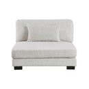  Manufacturer Color_Beige -- Tinley 9555BEG*53CRACOT 5 pc Modular Sectional with Ottoman IMAGE 11