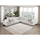  Manufacturer Color_Beige -- Tinley 9555BEG*53CR2AC 5 pc Modular Sectional IMAGE 20