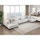  Manufacturer Color_Beige -- Tinley 9555BEG*42AC2VC 4 pc Modular Sectional with Chaise IMAGE 19