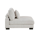  Manufacturer Color_Beige -- Tinley 9555BEG*42AC2VC 4 pc Modular Sectional with Chaise IMAGE 7