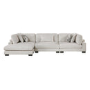  Manufacturer Color_Beige -- Tinley 9555BEG*3CRACVC 3 pc Modular Sectional with Chaise IMAGE 2