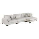  Manufacturer Color_Beige -- Tinley 9555BEG*3CRACVC 3 pc Modular Sectional with Chaise IMAGE 3