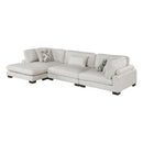  Manufacturer Color_Beige -- Tinley 9555BEG*3CRACVC 3 pc Modular Sectional with Chaise IMAGE 4