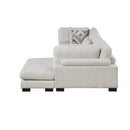  Manufacturer Color_Beige -- Tinley 9555BEG*3CRACVC 3 pc Modular Sectional with Chaise IMAGE 6