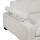  Manufacturer Color_Beige -- Tinley 9555BEG-2* Love Seat IMAGE 10