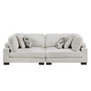  Manufacturer Color_Beige -- Tinley 9555BEG-2* Love Seat IMAGE 1