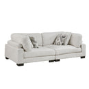  Manufacturer Color_Beige -- Tinley 9555BEG-2* Love Seat IMAGE 2