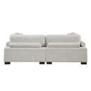  Manufacturer Color_Beige -- Tinley 9555BEG-2* Love Seat IMAGE 4