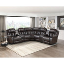  Homelegance Ramone 9508DB*SCPW 3 pc Power Reclining Sectional with Consoles, Speakers, Subwoofer and LED Lighting IMAGE 13