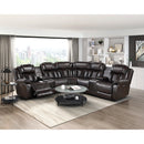  Homelegance Ramone 9508DB*SCPW 3 pc Power Reclining Sectional with Consoles, Speakers, Subwoofer and LED Lighting IMAGE 15
