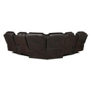  Homelegance Ramone 9508DB*SCPW 3 pc Power Reclining Sectional with Consoles, Speakers, Subwoofer and LED Lighting IMAGE 7