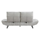  Manufacturer Color_Light Grey -- Homelegance Quonsett Power Reclining Fabric Sofa IMAGE 10
