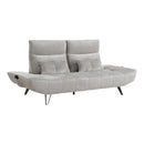  Manufacturer Color_Light Grey -- Homelegance Quonsett Power Reclining Fabric Sofa IMAGE 3