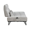  Manufacturer Color_Light Grey -- Homelegance Quonsett Power Reclining Fabric Sofa IMAGE 6