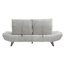  Manufacturer Color_Light Grey -- Homelegance Quonsett Power Reclining Fabric Sofa IMAGE 9
