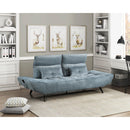  Manufacturer Color_Blue -- Quonsett 9556BUE-3PW Sofa with Power Adjustable Seat Depth and Manual Adjustable Headrests IMAGE 17