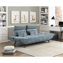  Manufacturer Color_Blue -- Quonsett 9556BUE-3PW Sofa with Power Adjustable Seat Depth and Manual Adjustable Headrests IMAGE 18
