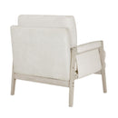  Manufacturer Color_Cream -- Homelegance Umar Stationary Fabric Accent Chair IMAGE 4