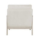  Manufacturer Color_Cream -- Homelegance Umar Stationary Fabric Accent Chair IMAGE 5