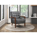  Manufacturer Color_Dark grey -- Crafton 1010DGY-1 Accent Chair IMAGE 8