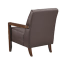  Manufacturer Color_Dark brown -- Crafton 1010DBR-1 Accent Chair IMAGE 4