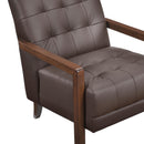 Manufacturer Color_Dark brown -- Crafton 1010DBR-1 Accent Chair IMAGE 6