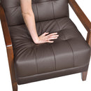  Manufacturer Color_Dark brown -- Crafton 1010DBR-1 Accent Chair IMAGE 7