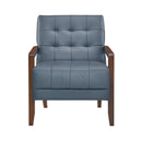  Manufacturer Color_Blue -- Crafton 1010BUE-1 Accent Chair IMAGE 2