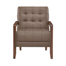  Manufacturer Color_Brown -- Crafton 1010BRW-1 Accent Chair IMAGE 2