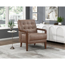  Manufacturer Color_Brown -- Crafton 1010BRW-1 Accent Chair IMAGE 8