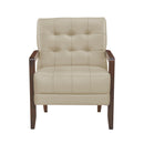  Manufacturer Color_Beige -- Crafton 1010BEG-1 Accent Chair IMAGE 2