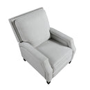  Homelegance Berenson 8504FGY-1 Push Back Reclining Chair IMAGE 3