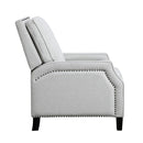  Homelegance Berenson 8504FGY-1 Push Back Reclining Chair IMAGE 4