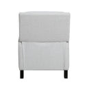  Homelegance Berenson 8504FGY-1 Push Back Reclining Chair IMAGE 6